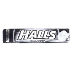 HALLS STICK S/Z EXTRAFORTE NERA