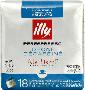 CAFFE'ILLY CAPSULE DECAFF. 18PZ.