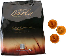 ORZO/GINS. ILLY CAPSULE BARLY 25PZ