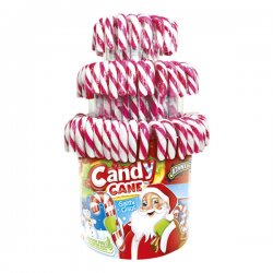 CANDY CANES 100PZX12G BIANCO&ROSSO
