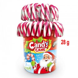CANDY CANES 50PZX28G BIANCO&ROSSO