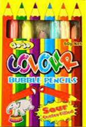 COLOUR PENCILS BUBBLE SOUR G60X12PZ