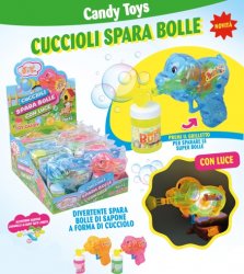 CUCCIOLI SPARA BOLLE C/LUCE X12PZ
