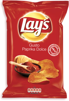 PATATINA BAR PAPRIKA G.40 LAY'S