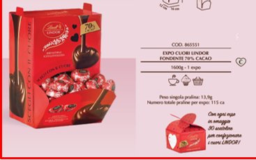 LINDT CUORI LINDOR FD70 KG1, 6=116PZ