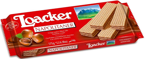 WAFER NAPOLITANER G.175 LOACKER