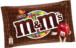M&M BOX 24PZ. CIOCCOLATO MARS