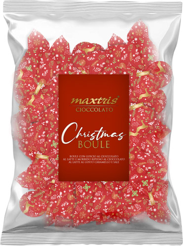 CHRISTMAS BOULE ROSSO KG1 (82) MAXT CARAMELLO SALATO