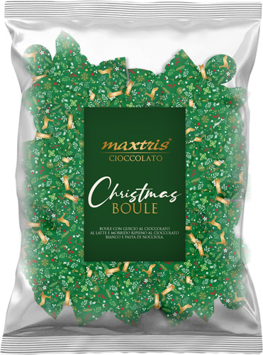 CHRISTMAS BOULE VERDI KG1 (82) MAXT NOCCIOLA