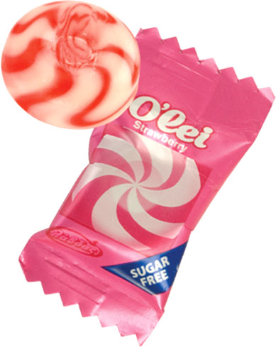 CARAMELLA PANNA FRAGOLA KG.1 O'LEI