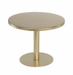 ALZATA TONDA ORO METALLO D40X30