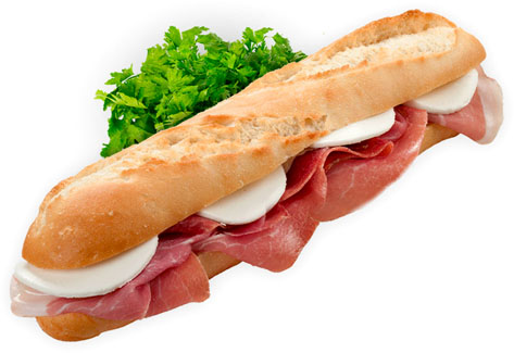 PANINO BAGUETTE AL CRUDO PARTNER