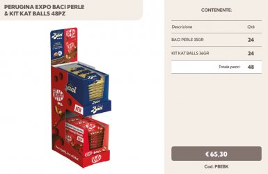 PERUGINA EXPO BACIPERLE&KITKATBALLS