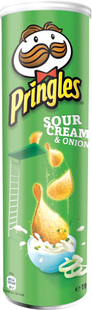 PRINGLES G.175 VERDE SOUR CREAM