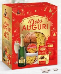 DOLCI AUGURI PANETTONE CONF.REGALI