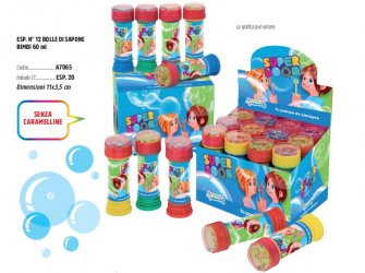 BOLLE DI SAPONE ML60 ROSSINI'S