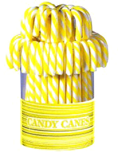 CANDY CANES 50PZX15G GIALLO RS