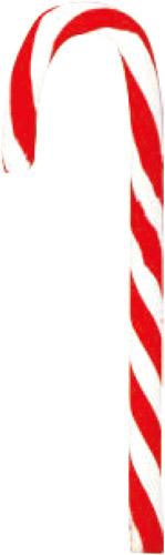 CANDY CANES 50PZX14G ROSSO ROSSINIS