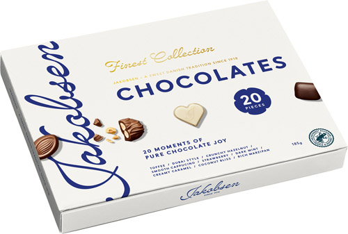 CHOCOLATES PRALINE G185 JAKOBSEN