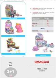 PREPACK MIX TOYS 3+1 OM. SBABAM