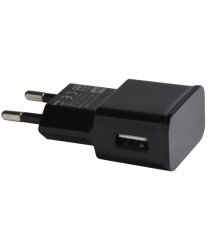 ALIMENTATORE 1USB-1TYPE C FAST NERO