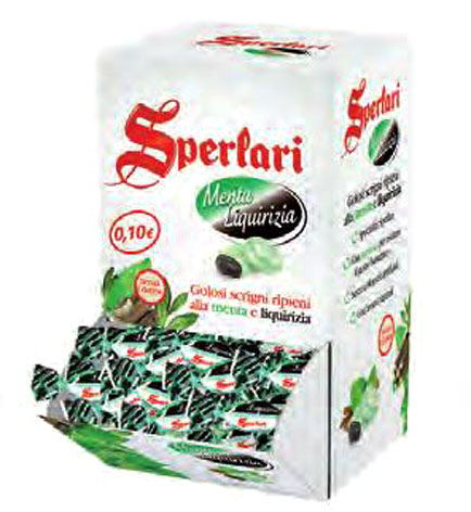 MENTA LIQUIRIZIA MONO 200PZ SPERLAR