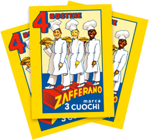 ZAFFERANO BUSTA TRE CUOCHI