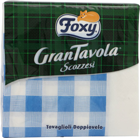 FOXY 314 TOVAG.33X33 SCOZZESE 43PZ.