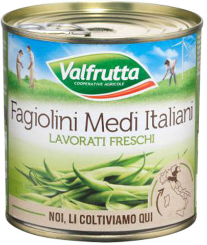 FAGIOLINI MEDI G.400 VALFRUTTA