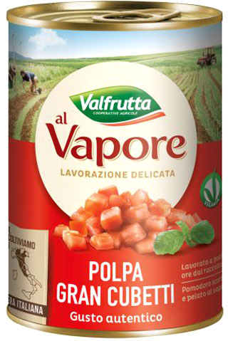 POLPA POM.CUBETTI G.400 VALFRUTTA