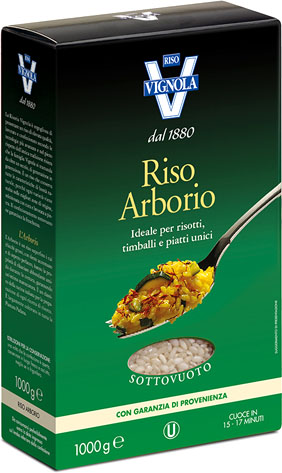 ARBORIO RISO KG.1 VIGNOLA