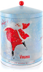 PANETTONE LATTA BABBO KG1 VIRGINIA CON CARILLON
