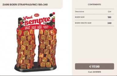 ZAINI BOERI STRAPPA&VINCI 180+240
