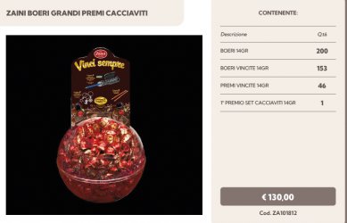 ZAINI BOERI GRANDI PREMI CACCIAVITI