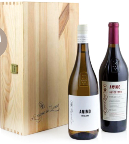 ANIMO ZAMO' 2BOTT. VIGNE ZAMO' 1 FRIULANO DOC - 1 FRIULI DOC